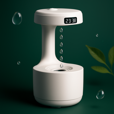 Anti-Gravity Humidifier – Floating Water Cool Mist Desktop Device